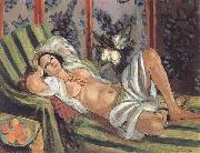 Odalisque with Magnolias (mk35) Henri Matisse